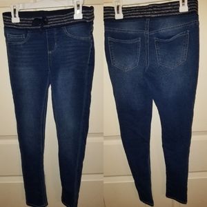Girl's Elastic Waist Jeggings